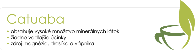 Catuaba kategória Čaje.sk