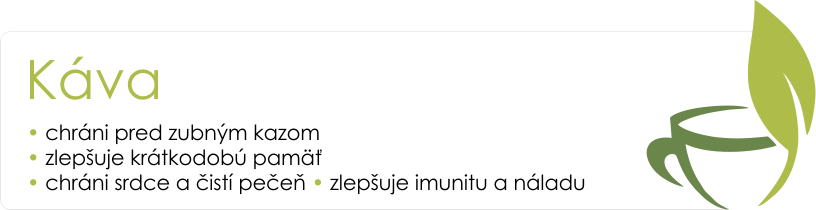 Káva plantážna zrnková kategória Čaje.sk