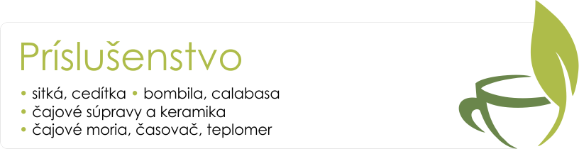 Príslušenstvo kategória Čaje.sk