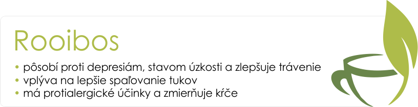 Rooibos kategória Čaje.sk