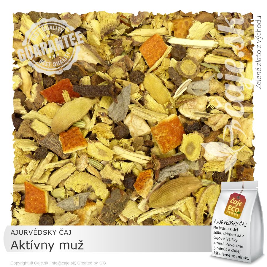 AJURVÉDSKY ČAJ Aktívny muž (50g)