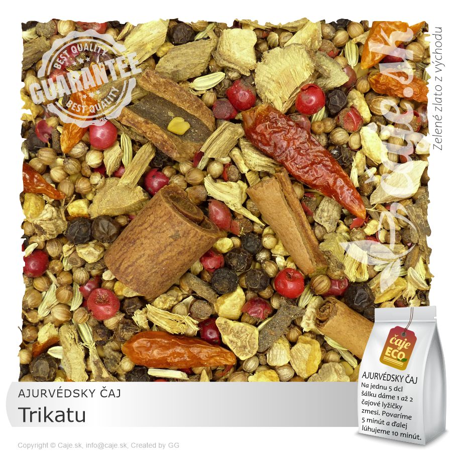 AJURVÉDSKY ČAJ Trikatu (50g)