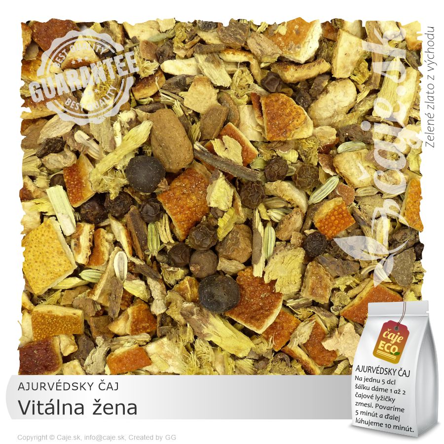 AJURVÉDSKY ČAJ Vitálna žena (50g)
