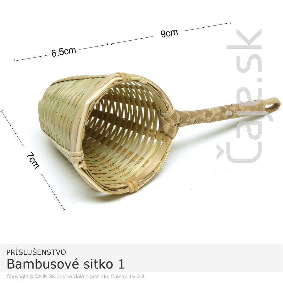 Čajové cedítko Bambusové sitko 1