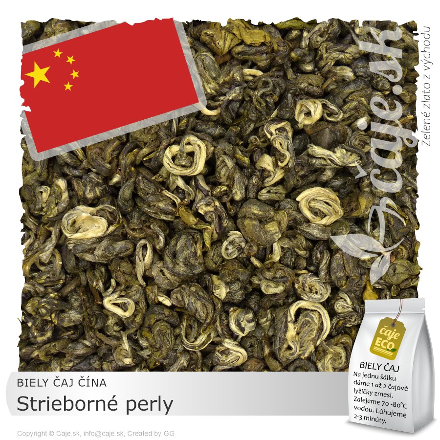BIELY ČAJ Strieborné perly (50g)