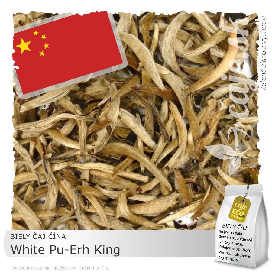 BIELY PU-ERH ČAJ White Pu-Erh King (30g)