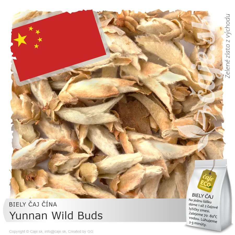 BIELY ČAJ Yunnan Wild Buds (40g)