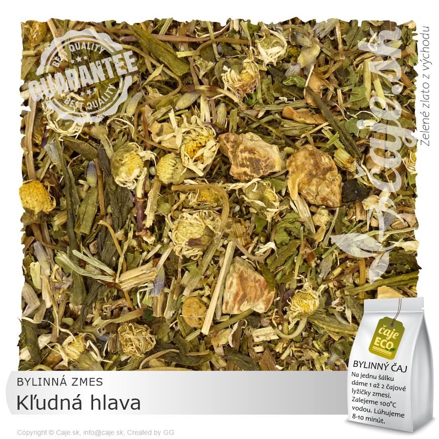 BYLINNÁ ZMES Kľudná hlava (50g)