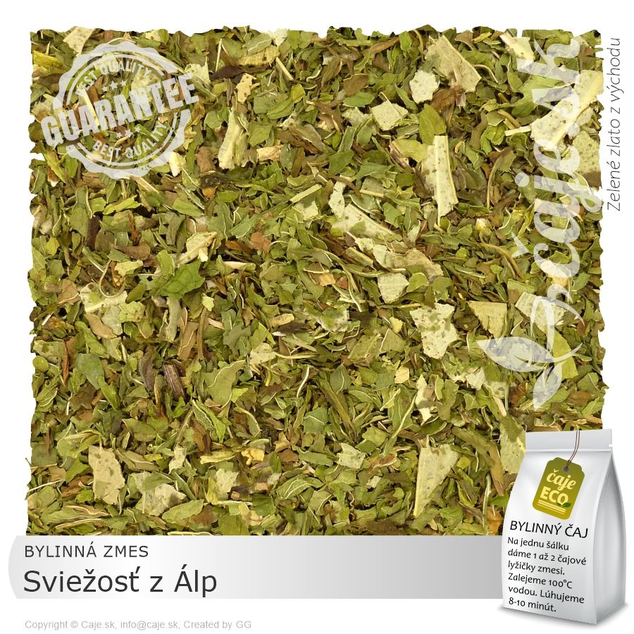 BYLINNÁ ZMES Sviežosť z Álp (40g)