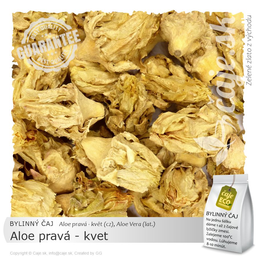 BYLINNÝ ČAJ Aloe pravá - kvet (20g)
