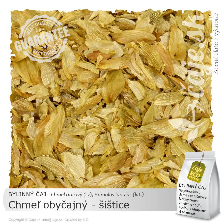 BYLINNÝ ČAJ Chmeľ obyčajný - šištice (15g)