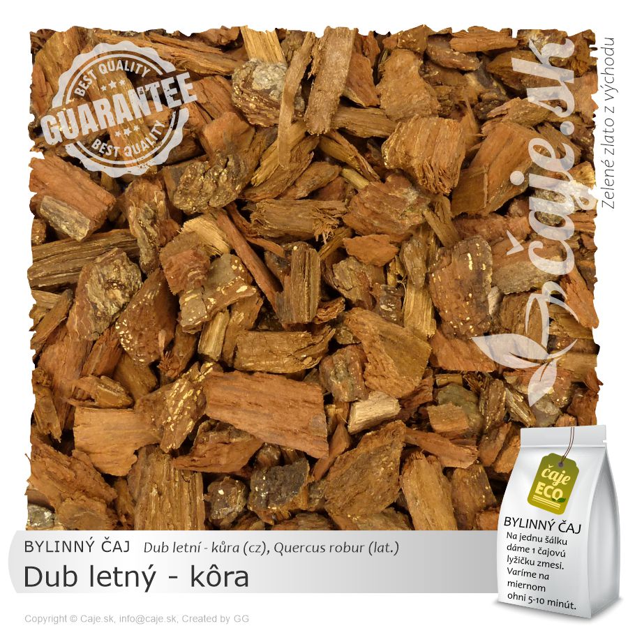 BYLINNÝ ČAJ Dub letný - kôra (50g)