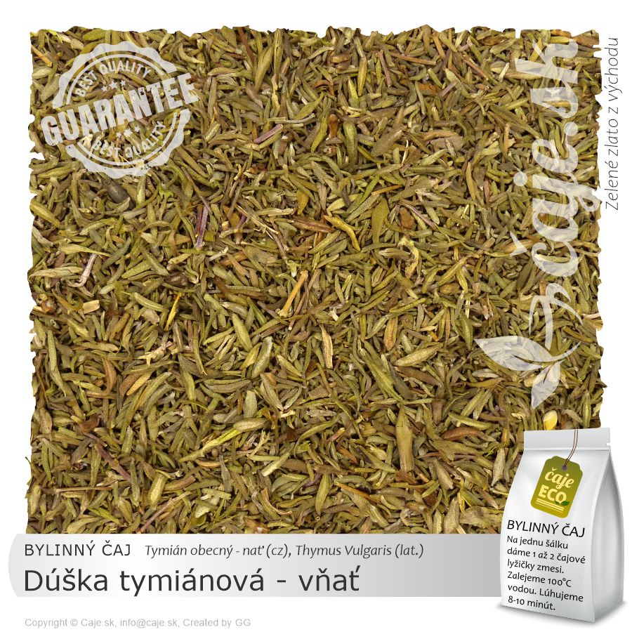 BYLINNÝ ČAJ Dúška tymiánová - vňať (40g)