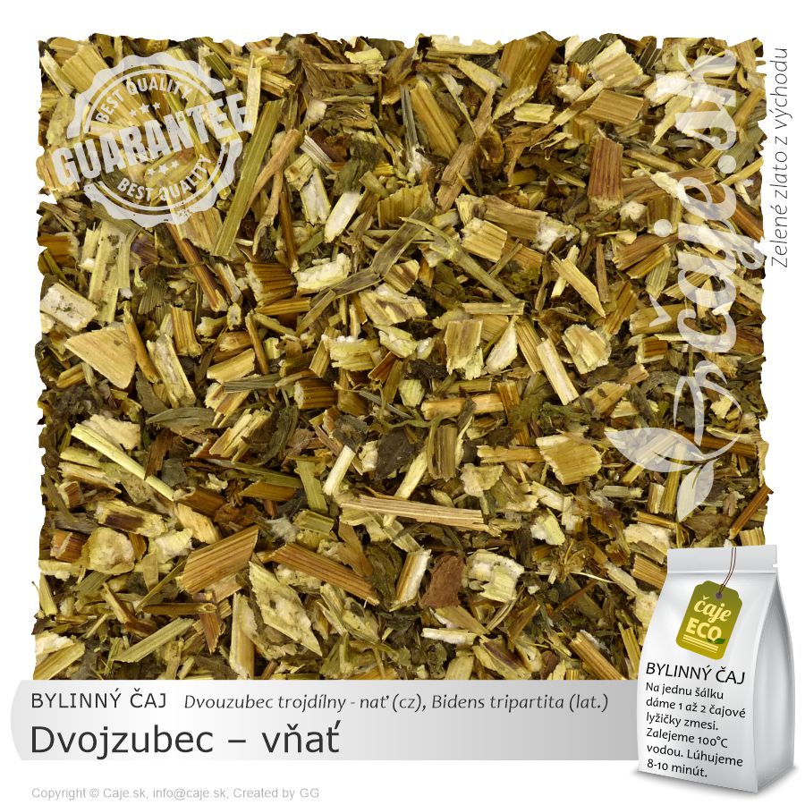BYLINNÝ ČAJ Dvojzubec – vňať (40g)