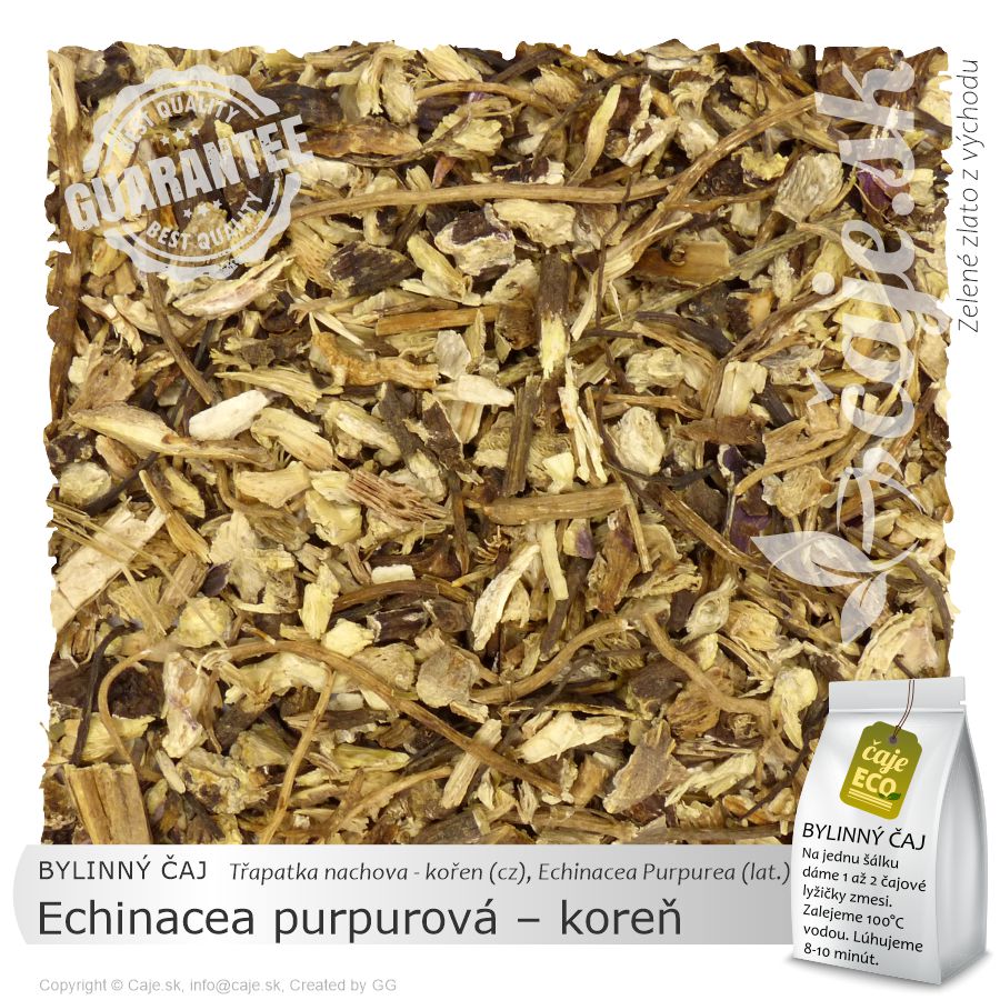 BYLINNÝ ČAJ Echinacea purpurová – koreň (50g)