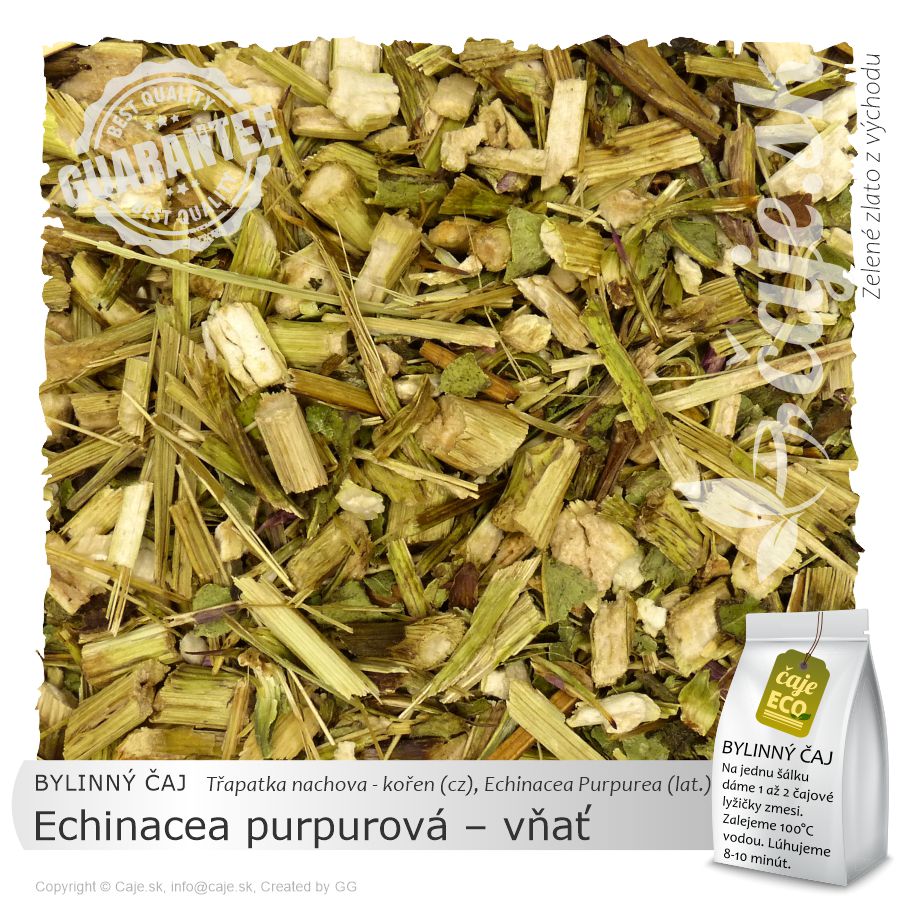 BYLINNÝ ČAJ Echinacea purpurová – kvet + vňať (30g)