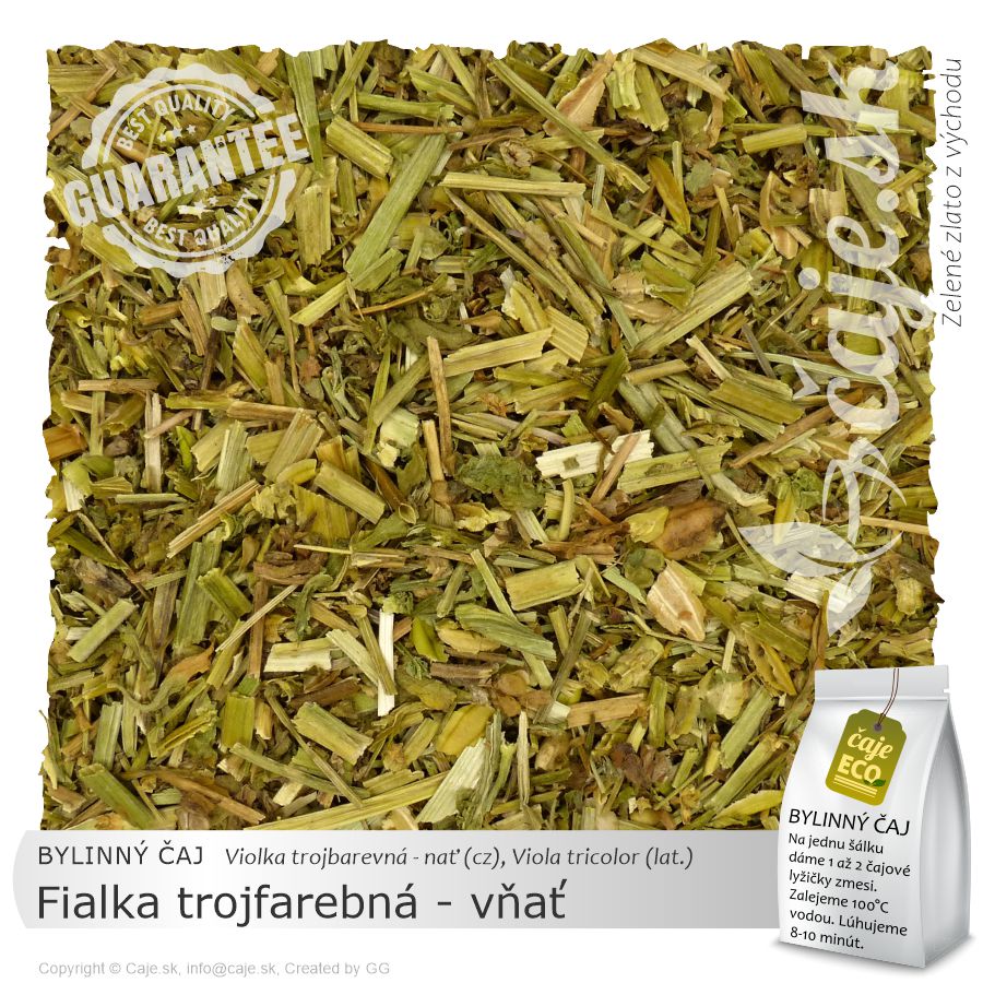 BYLINNÝ ČAJ Fialka trojfarebná - vňať (40g)