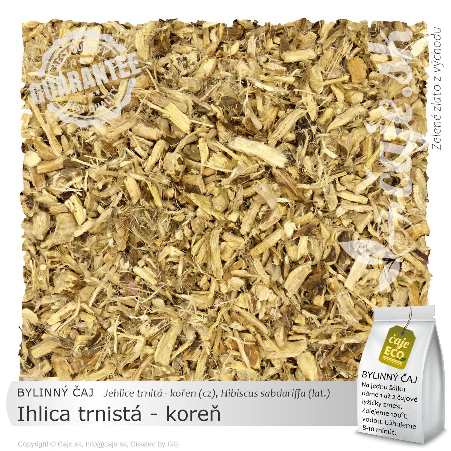 BYLINNÝ ČAJ Ihlica trnistá - koreň (50g)