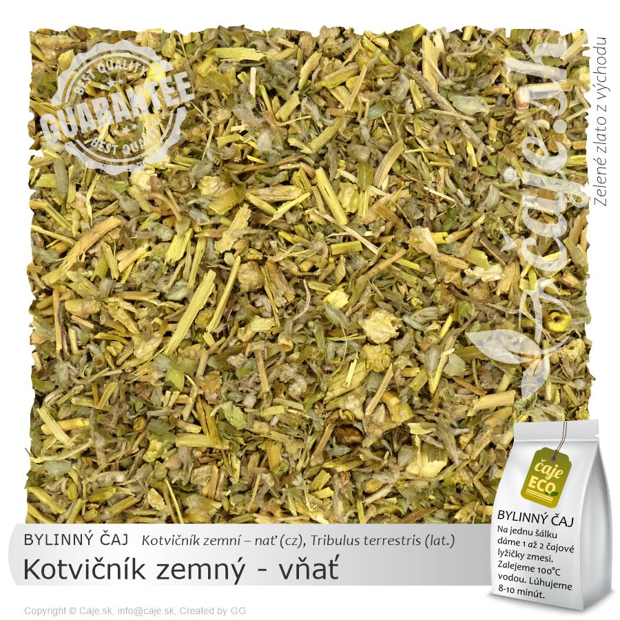 BYLINNÝ ČAJ Kotvičník zemný - vňať (30g)