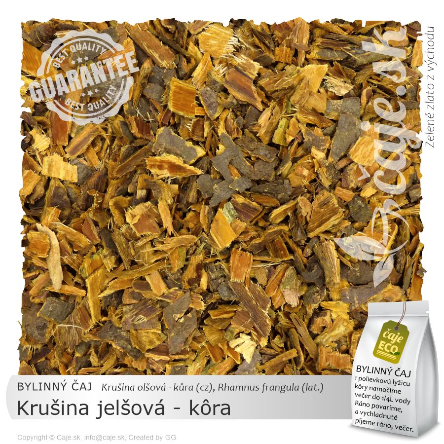 BYLINNÝ ČAJ Krušina jelšová - kôra (60g)