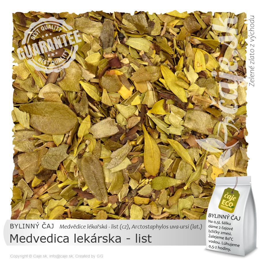 BYLINNÝ ČAJ Medvedica lekárska - list (50g)