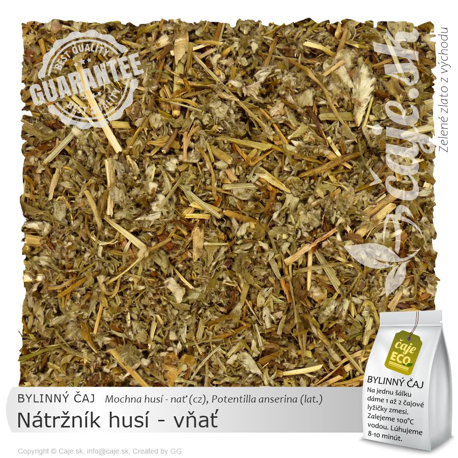 BYLINNÝ ČAJ Nátržník husí - vňať (30g)