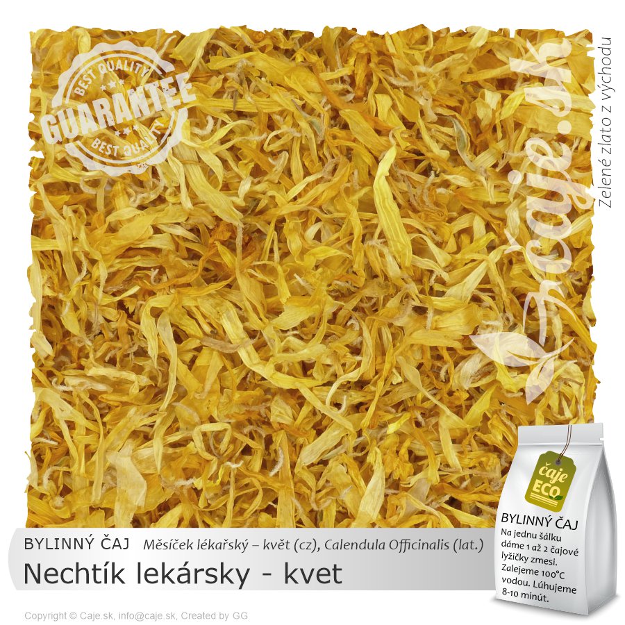 BYLINNÝ ČAJ Nechtík lekársky - kvet (15g)