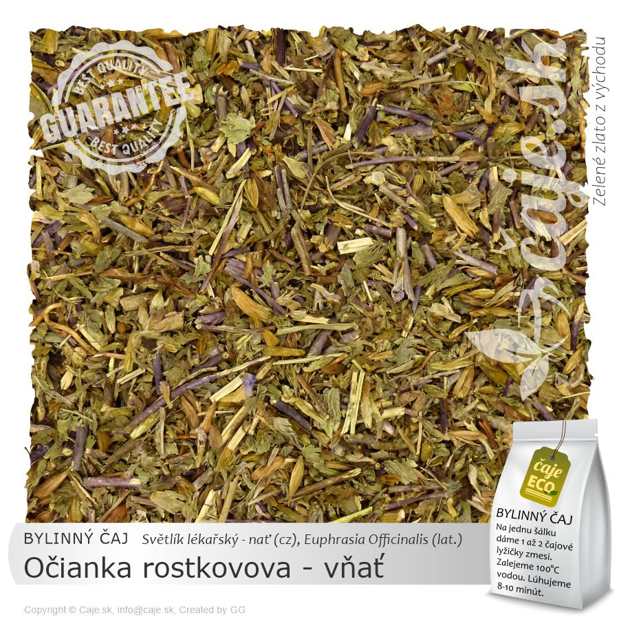 BYLINNÝ ČAJ Očianka rostkovova - vňať (40g)