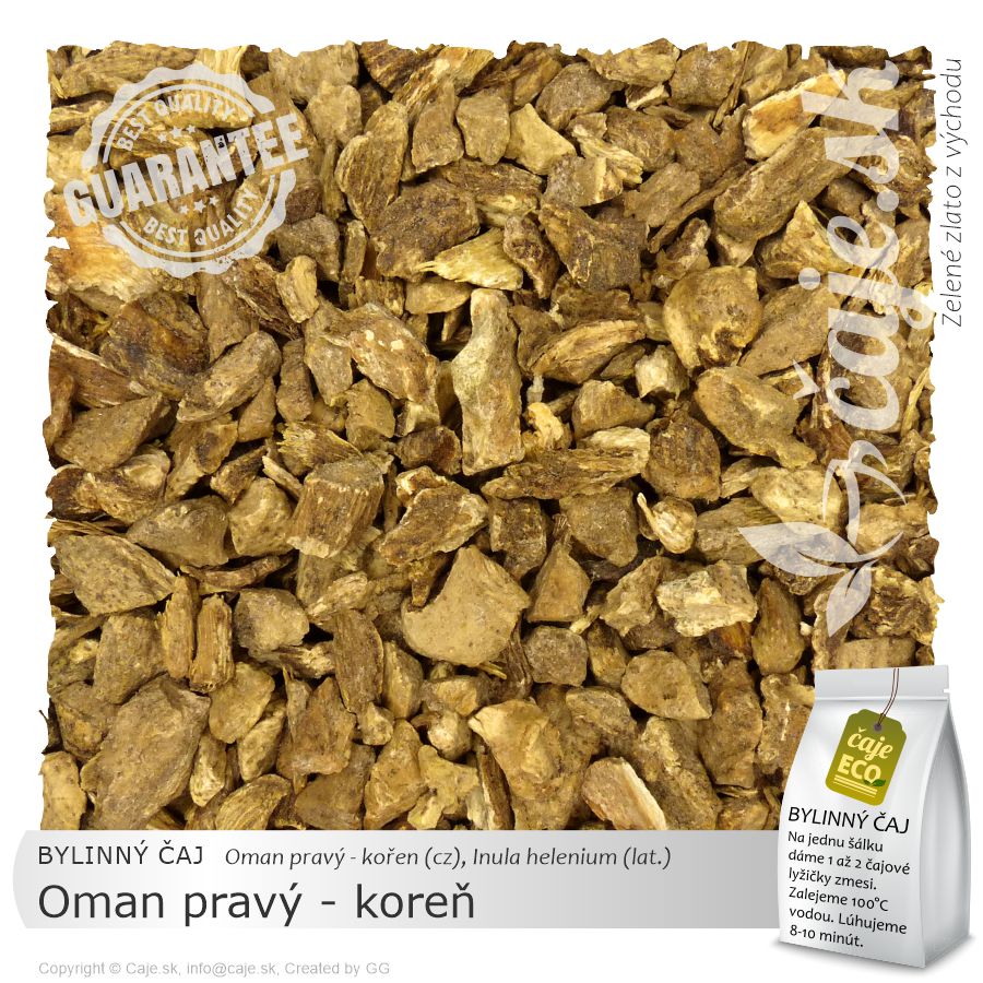 BYLINNÝ ČAJ Oman pravý - koreň (80g)