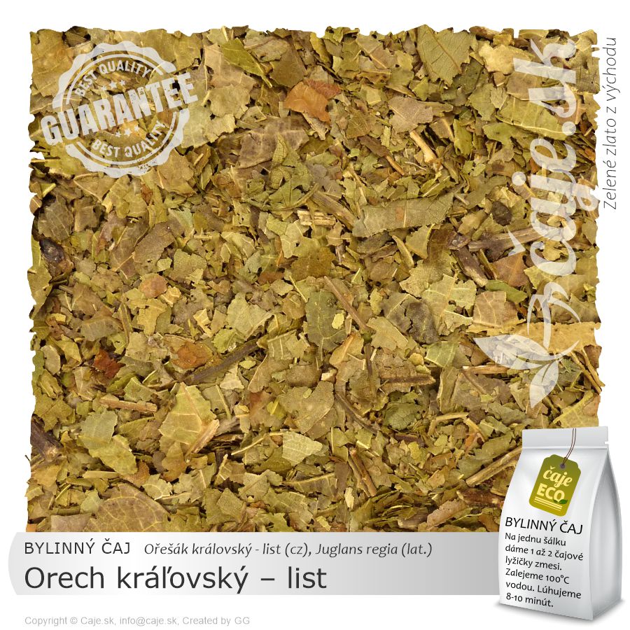 BYLINNÝ ČAJ Orech kráľovský – list (25g)