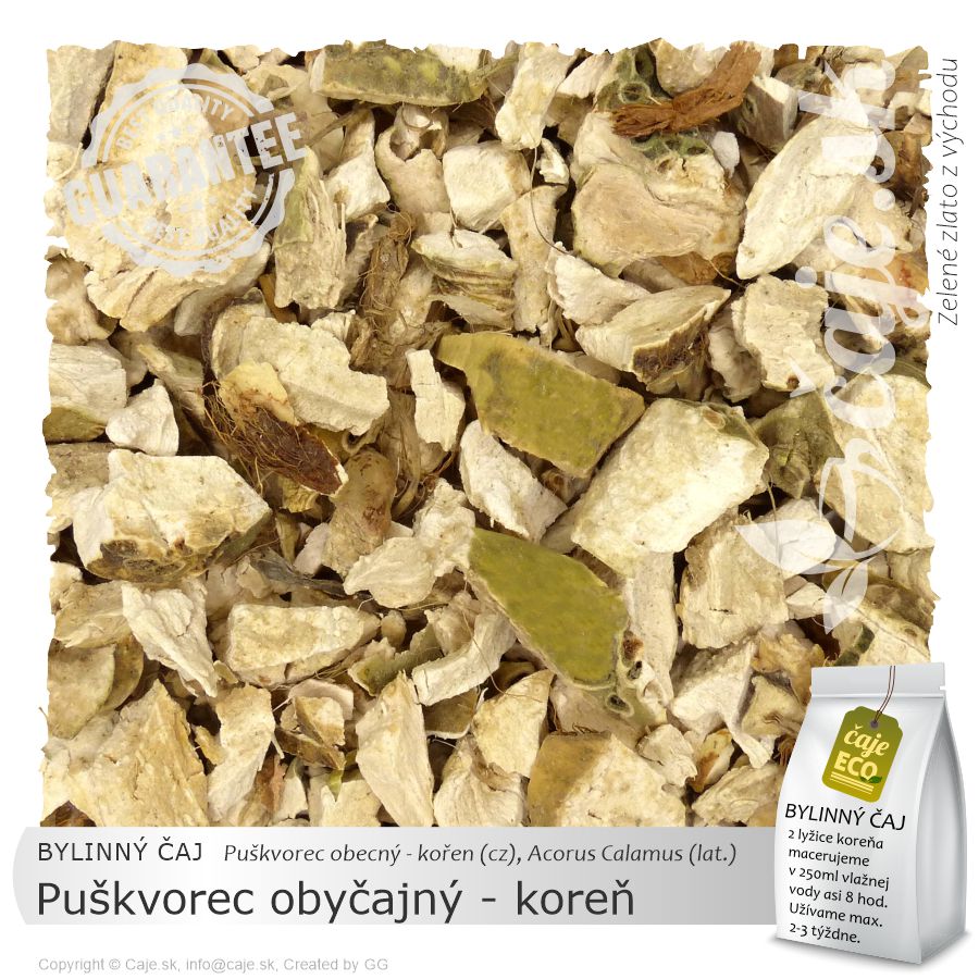 BYLINNÝ ČAJ Puškvorec obyčajný - koreň (50g)
