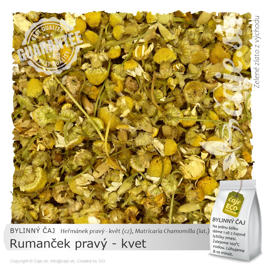 BYLINNÝ ČAJ Rumanček pravý - kvet (30g)