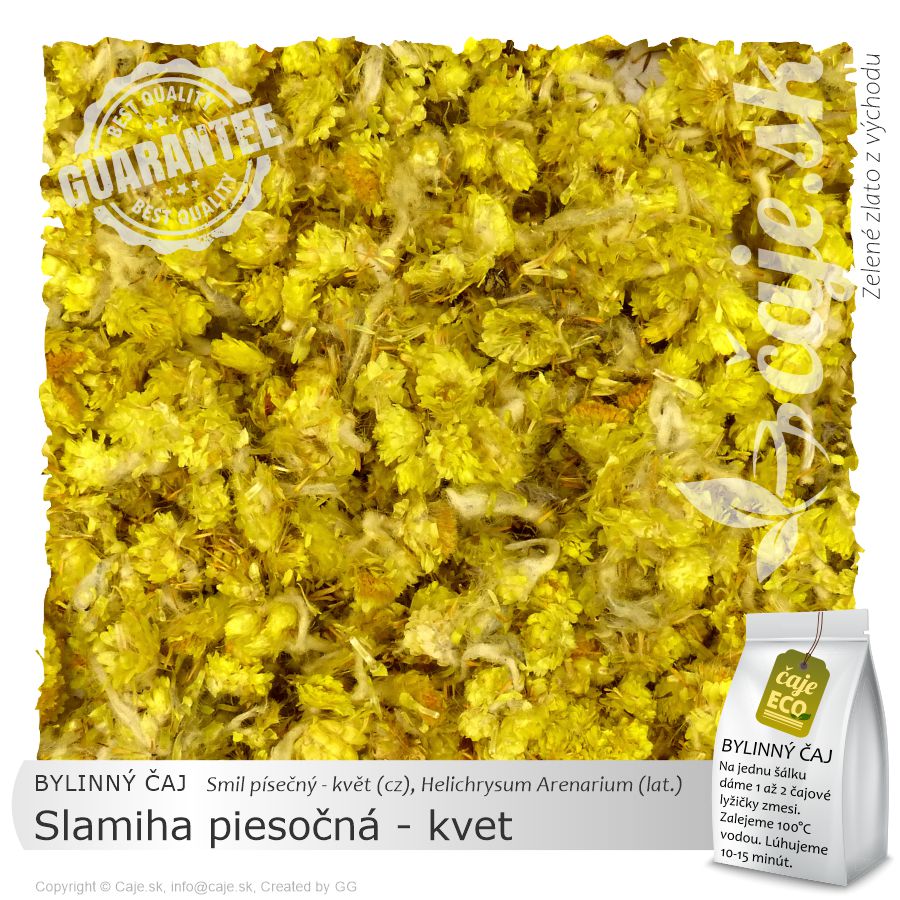 BYLINNÝ ČAJ Slamiha piesočná - kvet (20g)
