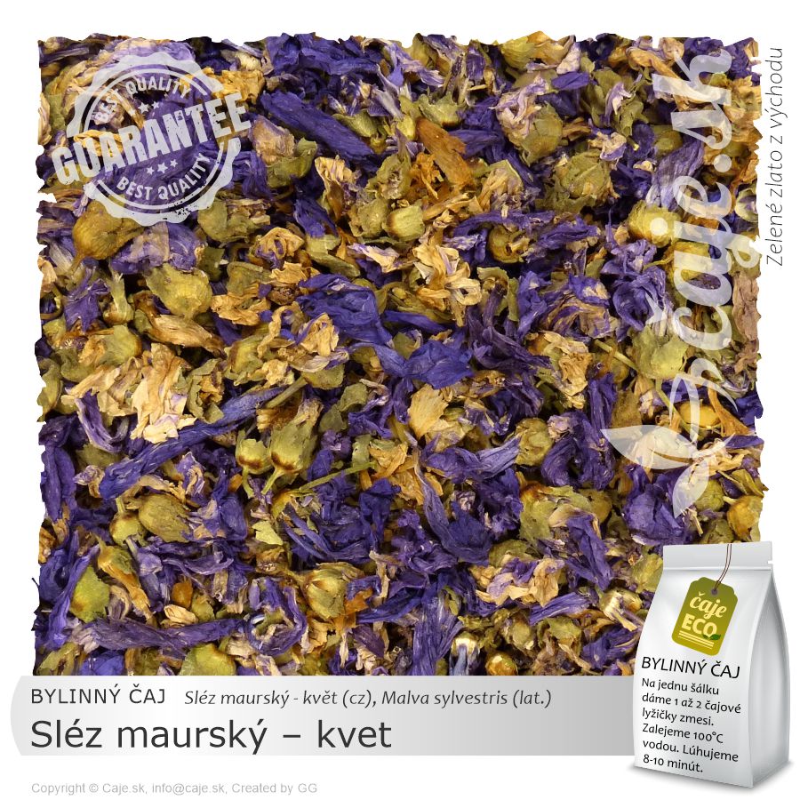 BYLINNÝ ČAJ Sléz maurský – kvet (20g)