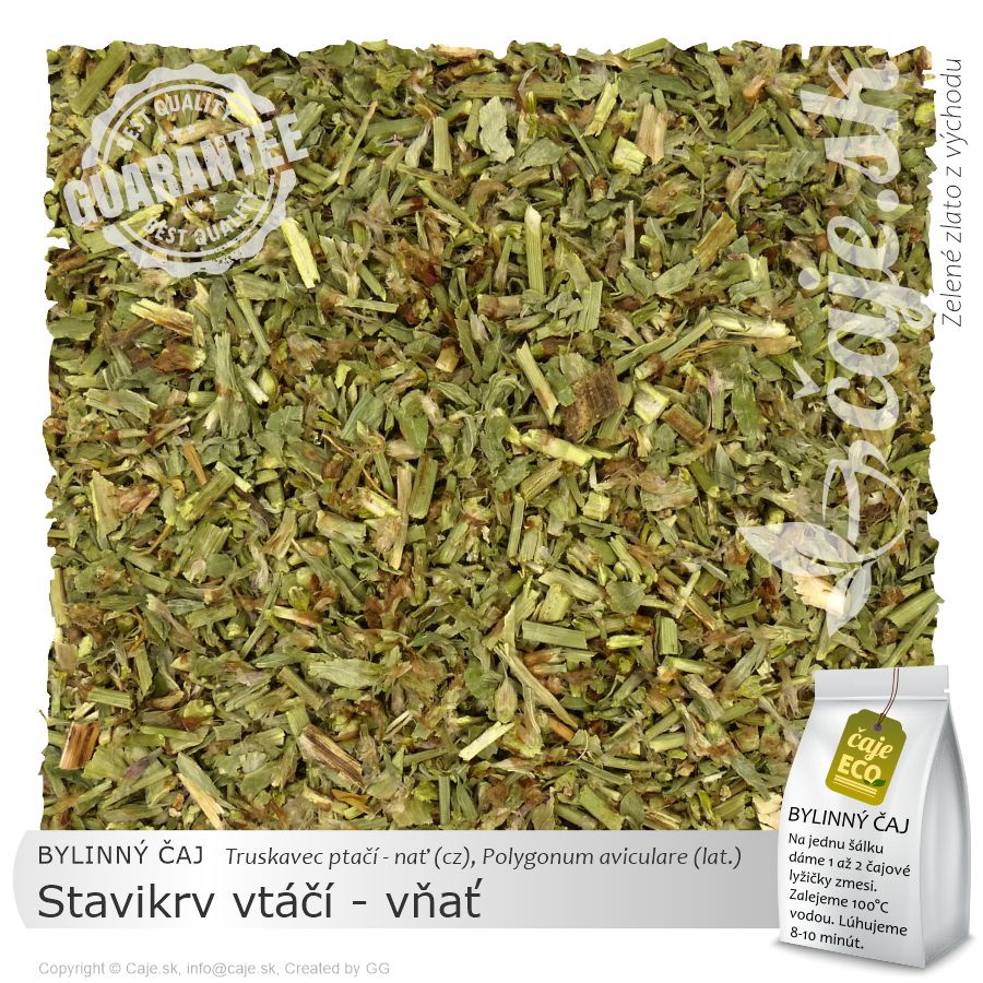 BYLINNÝ ČAJ Stavikrv vtáčí - vňať (50g)
