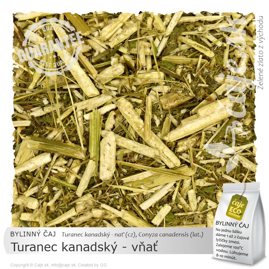 BYLINNÝ ČAJ Turanec kanadský - vňať (30g)