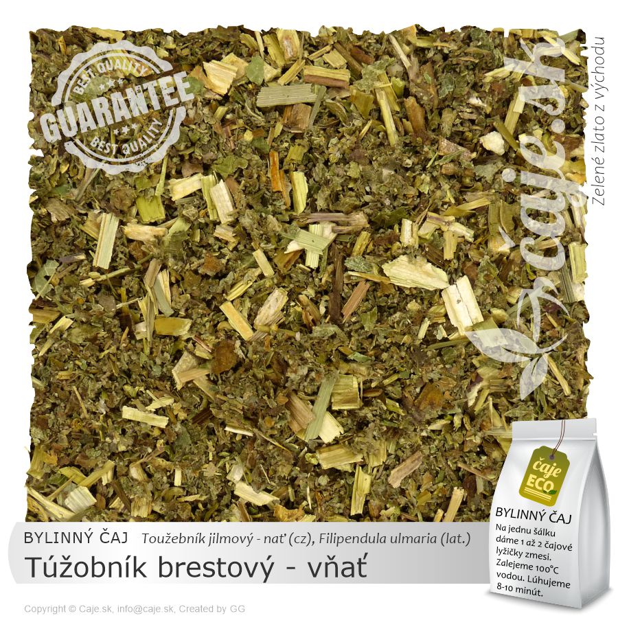 BYLINNÝ ČAJ Túžobník brestový - vňať (50g)