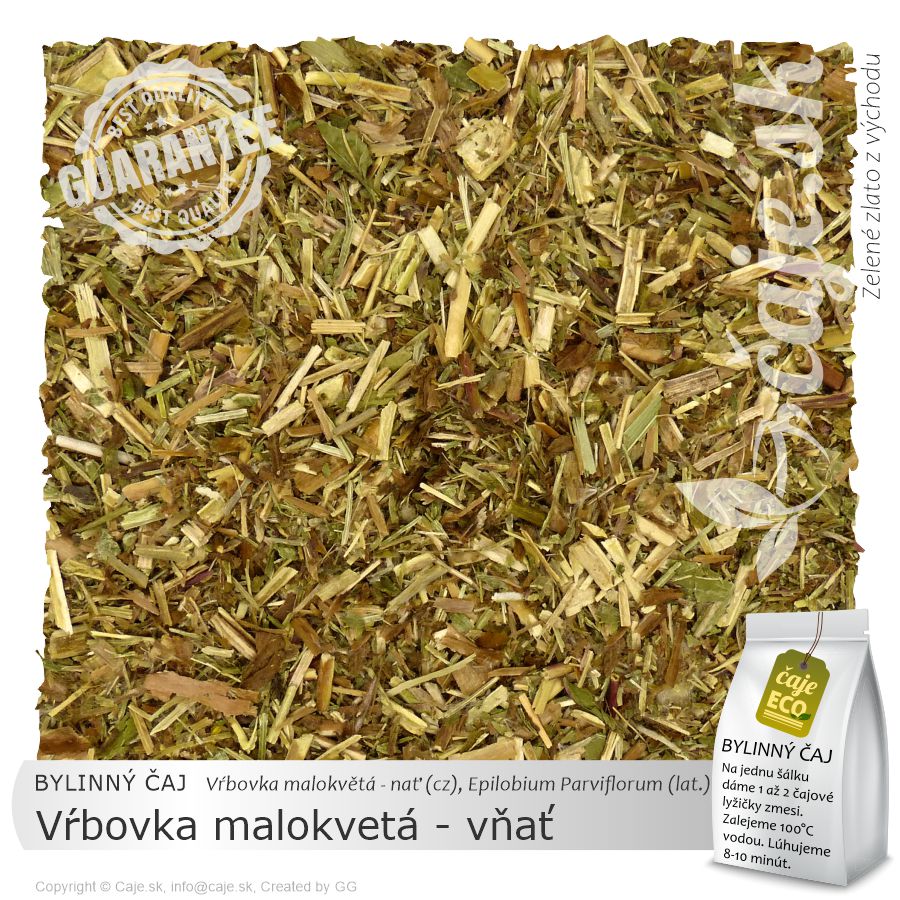 BYLINNÝ ČAJ Vŕbovka malokvetá - vňať (40g)