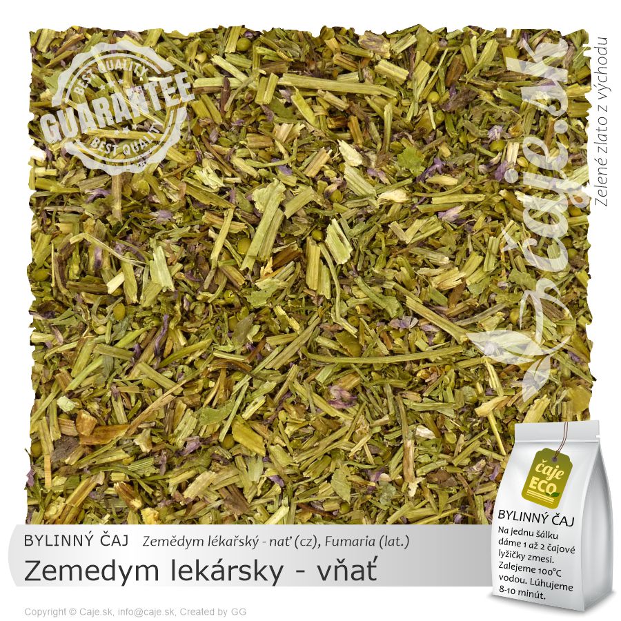 BYLINNÝ ČAJ Zemedym lekársky - vňať (35g)