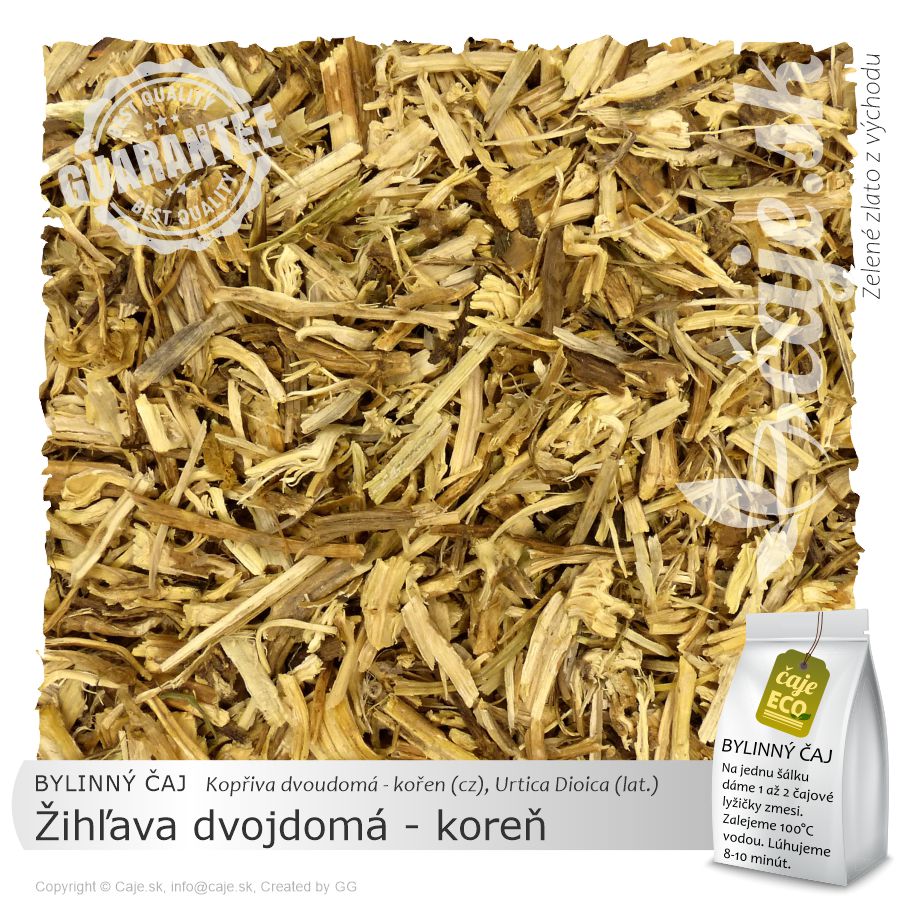 BYLINNÝ ČAJ Žihľava dvojdomá - koreň (45g)