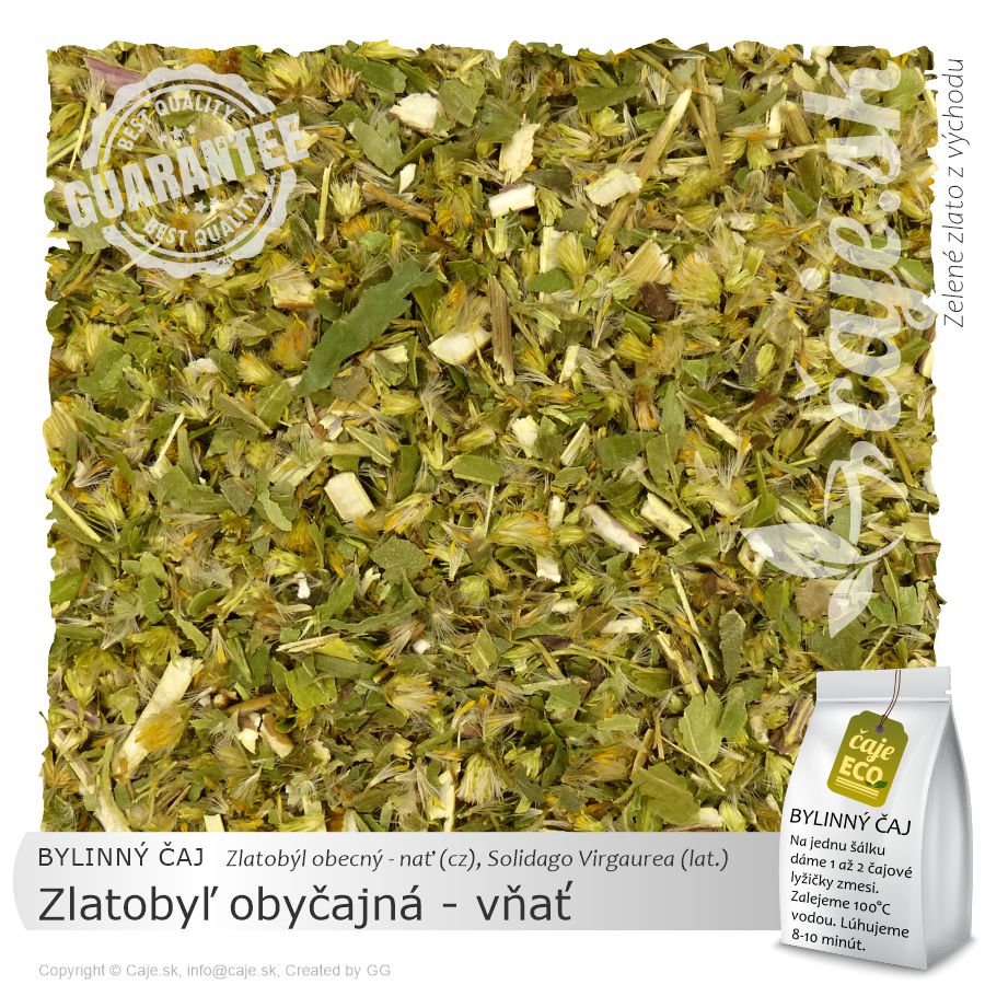 BYLINNÝ ČAJ Zlatobyľ obyčajná - vňať (50g)