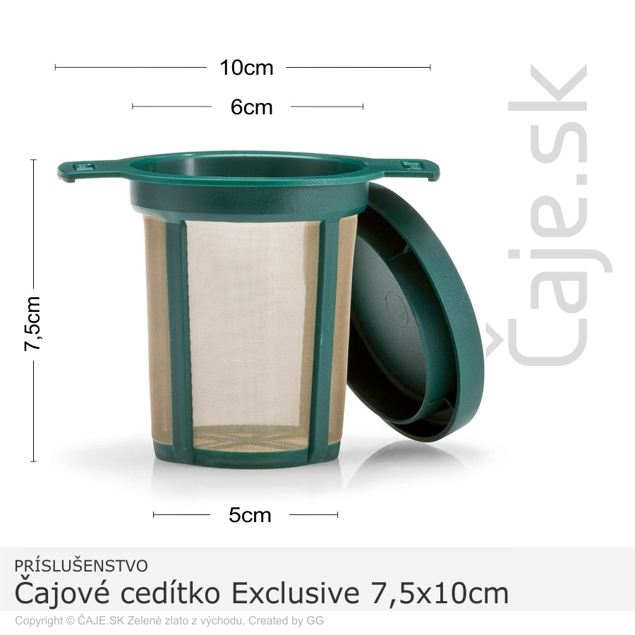 Čajové cedítko Exclusive 7,5x10cm