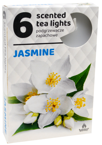 ČAJOVÉ SVIEČKY Jazmín (Jasmine) – 6ks