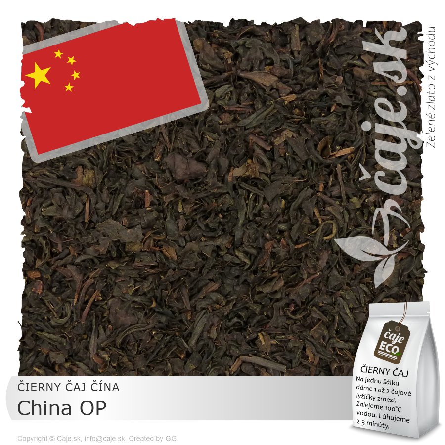 ČIERNY ČAJ ČÍNA – China OP (50g)