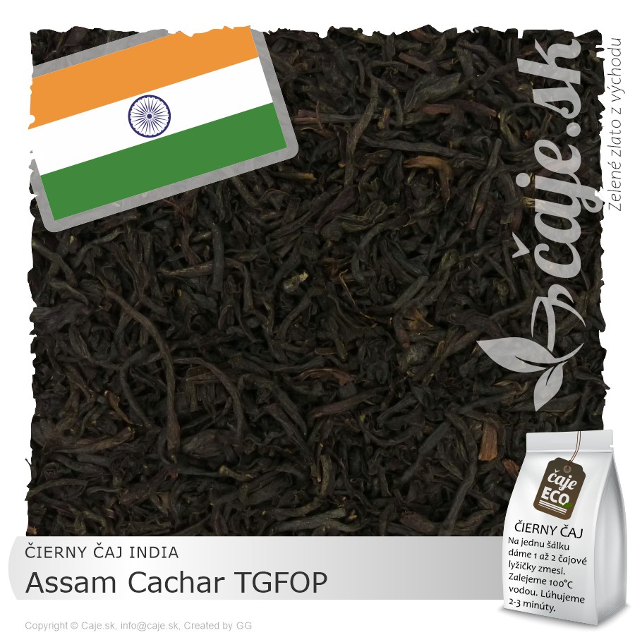 ČIERNY ČAJ INDIA – Assam Cachar TGFOP (50g)