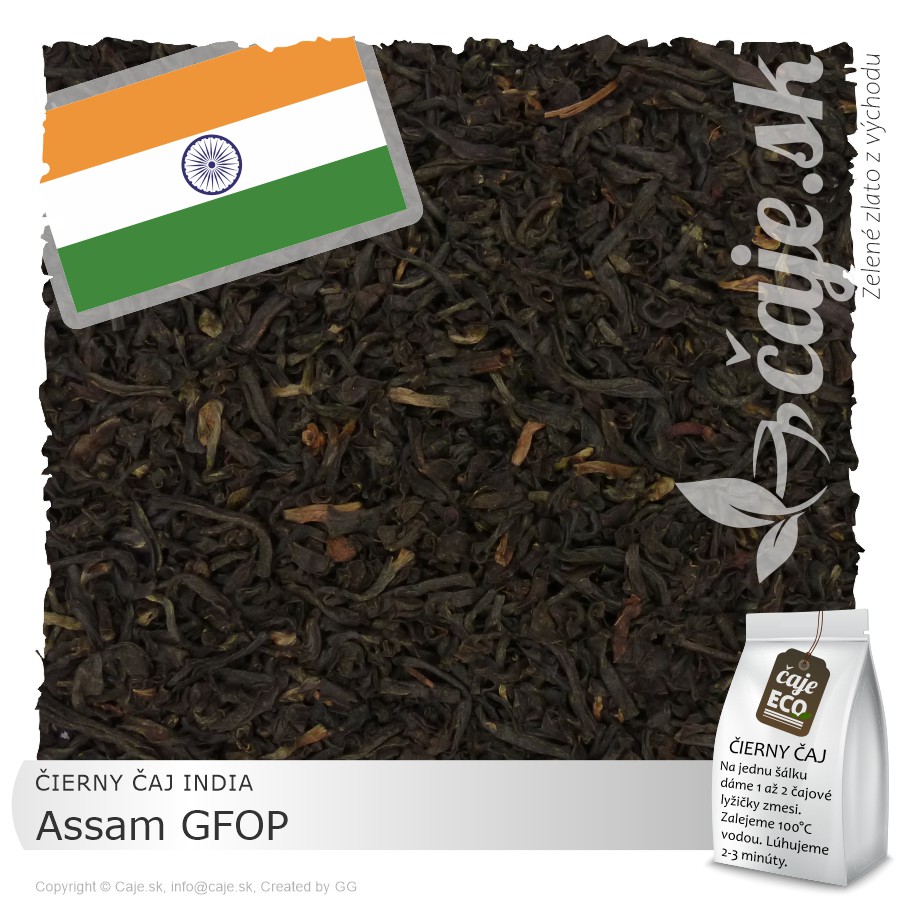 ČIERNY ČAJ INDIA – Assam GFOP (50g)