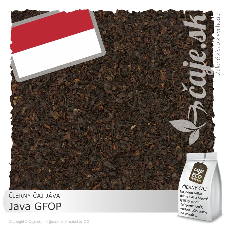 ČIERNY ČAJ JAVA GBOP (50g)