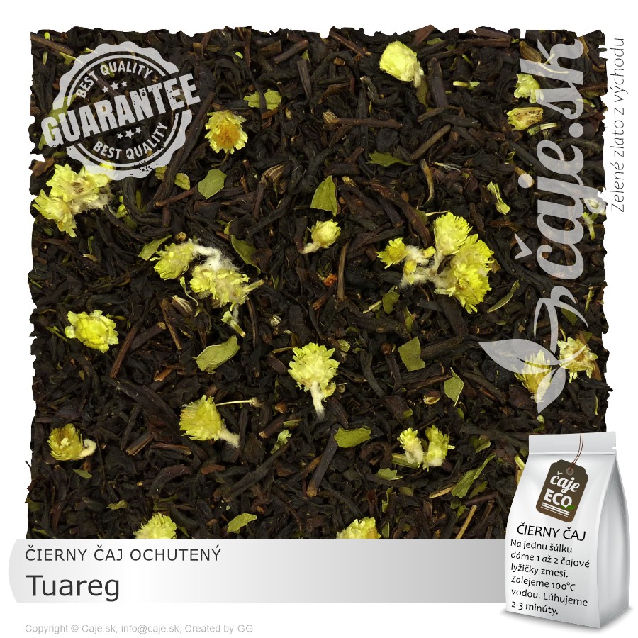 ČIERNY ČAJ OCHUTENÝ Tuareg (50g)