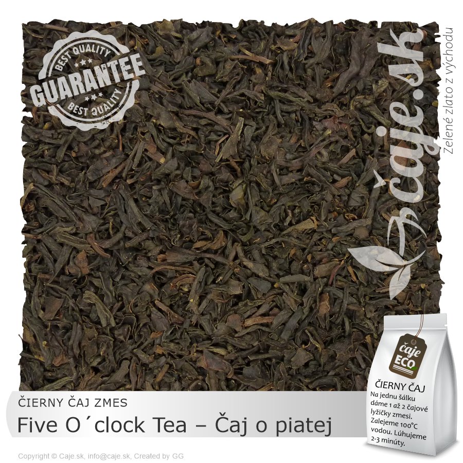 ČIERNY ČAJ ZMES Five O´clock Tea – Čaj o piatej (50g)