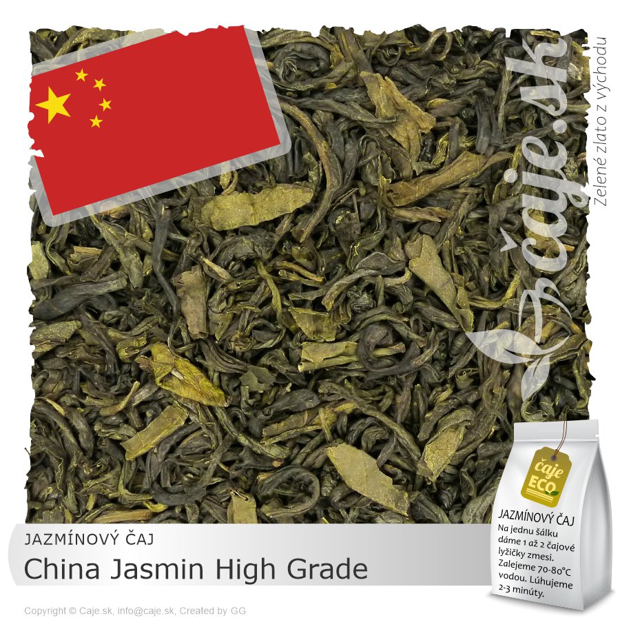 JAZMÍNOVÝ ČAJ China Jasmin High Grade (50g)